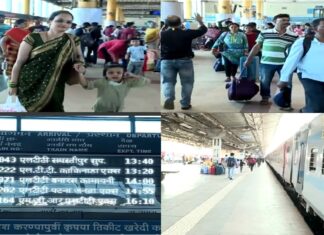 मध्य रेल्वे आपल्या इतिहासातील सर्वाधिक पूजा, दिवाळी आणि छठ सण विशेष गाड्या चालवत आहे.