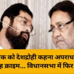 नवाब मलिक को देशद्रोही कहना अपराध तो 50 बार करूंगा यह क्राइम… विधानसभा में फिर बोले शिंदे
