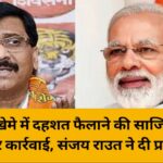 विपक्ष के खेमे में दहशत फैलाने की साजिश है राहुल गांधी पर कार्रवाई, संजय राउत ने दी प्रतिक्रिया