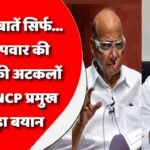 ‘यह सारी बातें सिर्फ…’ अजित पवार की बगावत की अटकलों के बीच NCP प्रमुख का बड़ा बयान