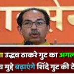 क्या होगा उद्धव ठाकरे गुट का अगला कदम, ये पांच मुद्दे बढ़ाएंगे शिंदे गुट की टेंशन?